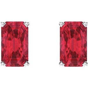 14K Yellow Gold Natural Pink Tourmaline Earrings â€“ Elegant Design