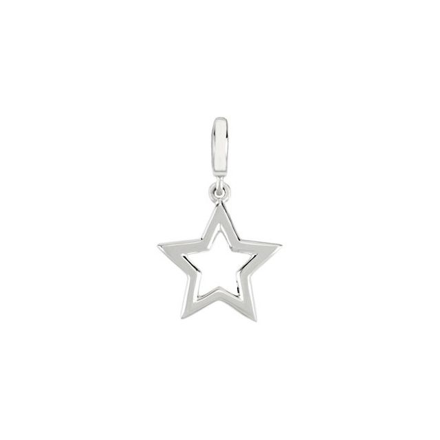 14K Gold Tiny Star Charm/Pendant