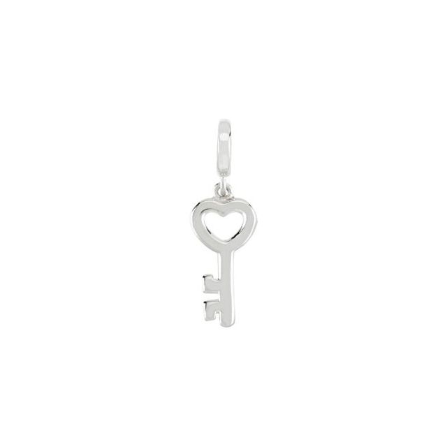 14K Gold Key Charm/Pendant - Options Available