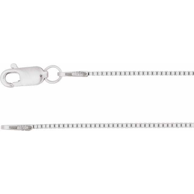 Elegant Box Chain Bracelet in 14K Gold