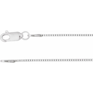 Elegant Box Chain Bracelet in 14K Gold