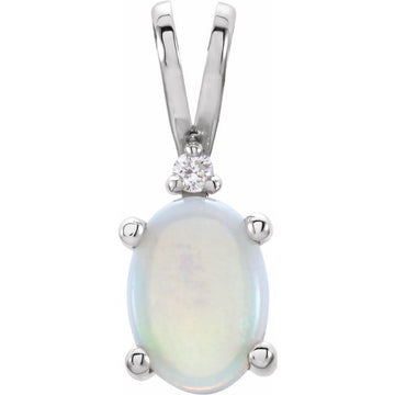 14K White Gold