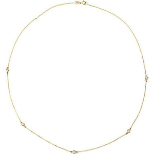 14K Yellow Gold 18