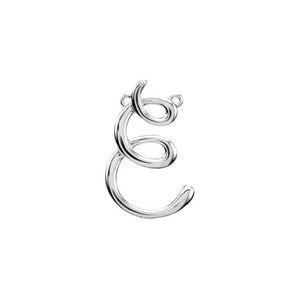 14K Gold Script Initial Pendant - Options Available