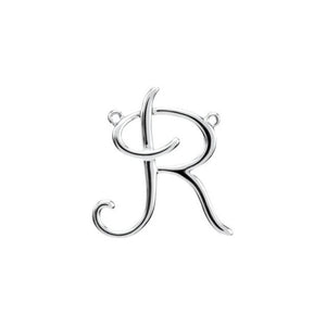 14K Gold Script Initial Pendant - Options Available