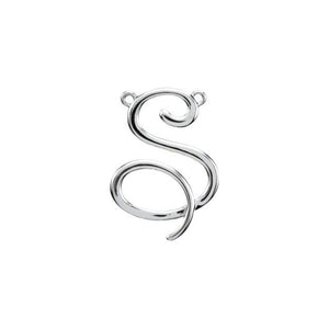14K Gold Script Initial Pendant - Options Available