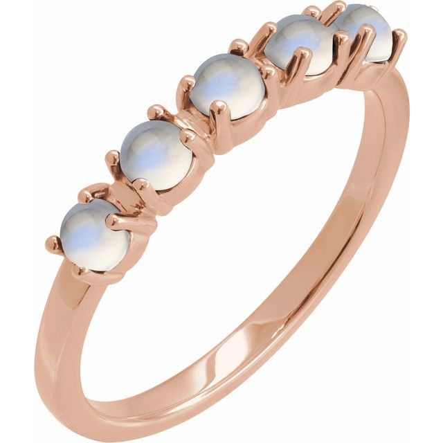 14K Gold, Sterling Silver & Platinum Stackable Rings - Options Available