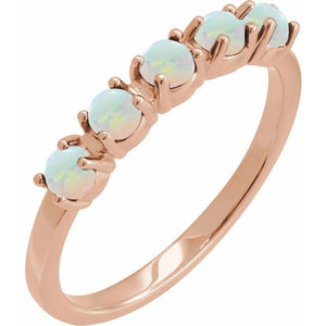 14K Gold, Sterling Silver & Platinum Stackable Rings - Options Available