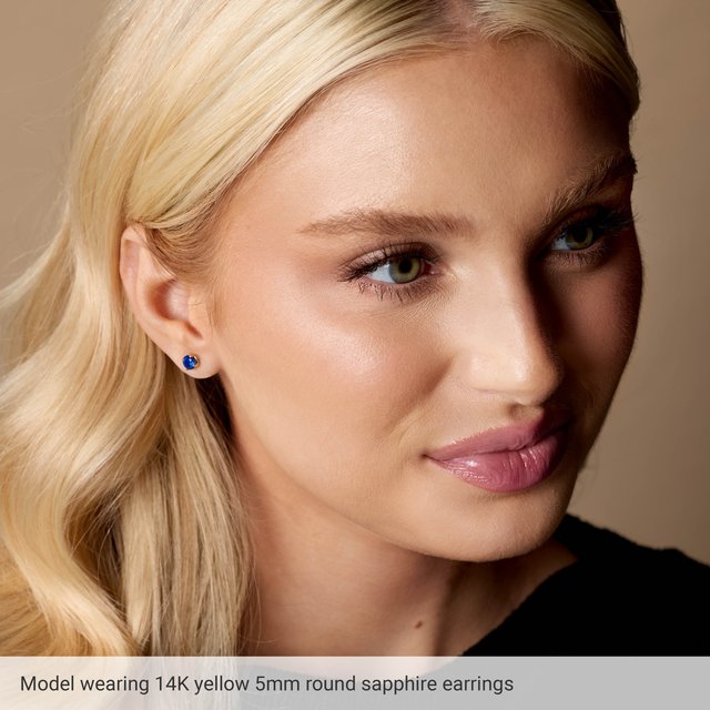 Natural Morganite 4-Claw Prong Basket Earrings