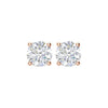 14K White Gold Diamond Stud Earrings â€“ 1/5 CTW Sparkle