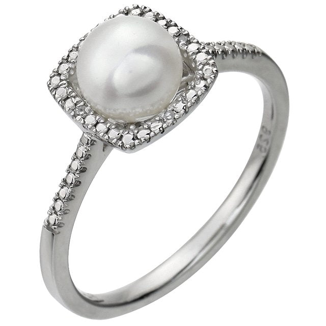 Sterling Silver Amethyst Birthstone Ring - Options Available