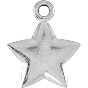14K Gold Star Dangle