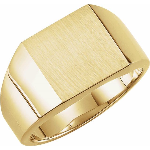 Sterling Silver Signet Ring - Options Available