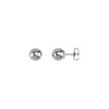 14K White 3 mm Ball Earrings