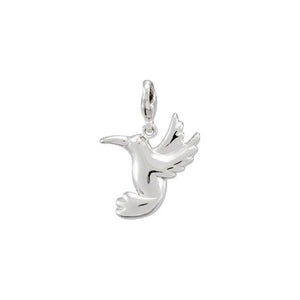14K Gold Hummingbird Charm/Pendant