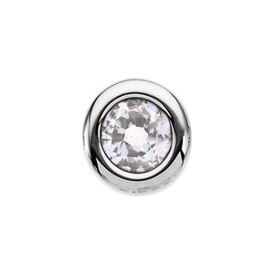 Imitation Garnet Birthstone Pendant