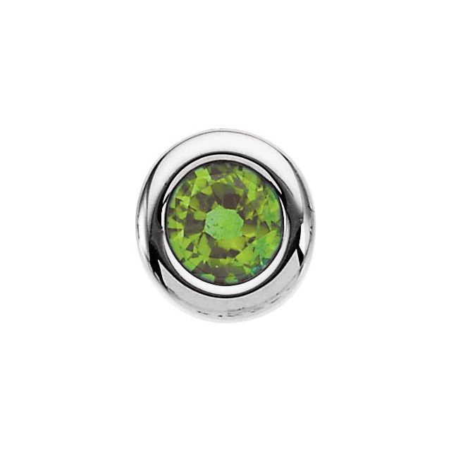 Imitation Garnet Birthstone Pendant