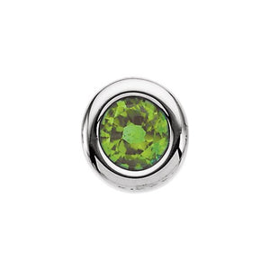 Imitation Garnet Birthstone Pendant