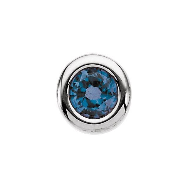 Imitation Garnet Birthstone Pendant