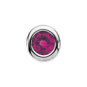 Imitation Garnet Birthstone Pendant