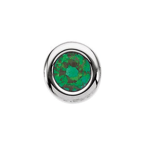 Imitation Garnet Birthstone Pendant