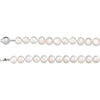 Sterling Silver Cultured White Freshwater Pearl 18