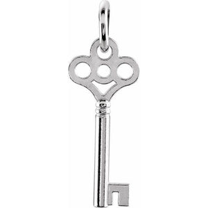 14K Gold Key Charm/Pendant