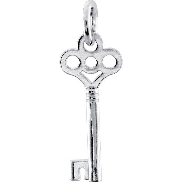14K Gold Key Charm/Pendant