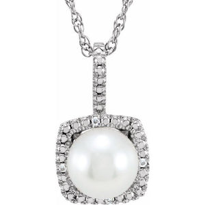 14K Gold Natural Aquamarine Birthstone Necklace - Options Available