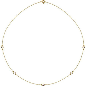 14K Yellow Gold 18