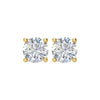 14K White 3mm 1/5 CTW Natural Diamond Stud Earrings