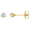 14K White Gold Natural Diamond Stud Earrings with 1/5 CTW