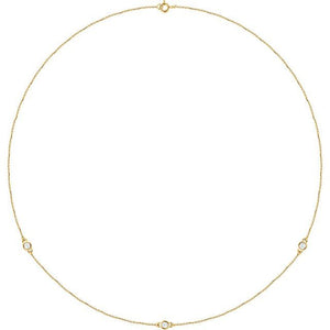 14K Yellow Gold 18