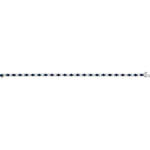 14K Gold Line Bracelet - Options Available