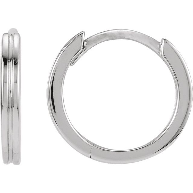 14K Gold Hoop Earrings - Options Available