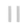 14K Yellow Vertical Bar Earrings