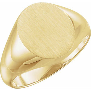 Sterling Silver Signet Ring - Options Available