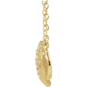 14K Yellow Gold, 16-18