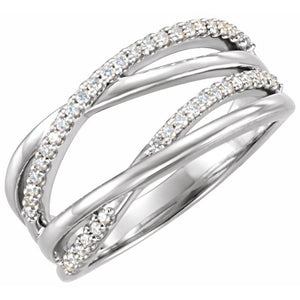 14K Gold Natural Diamond Ring