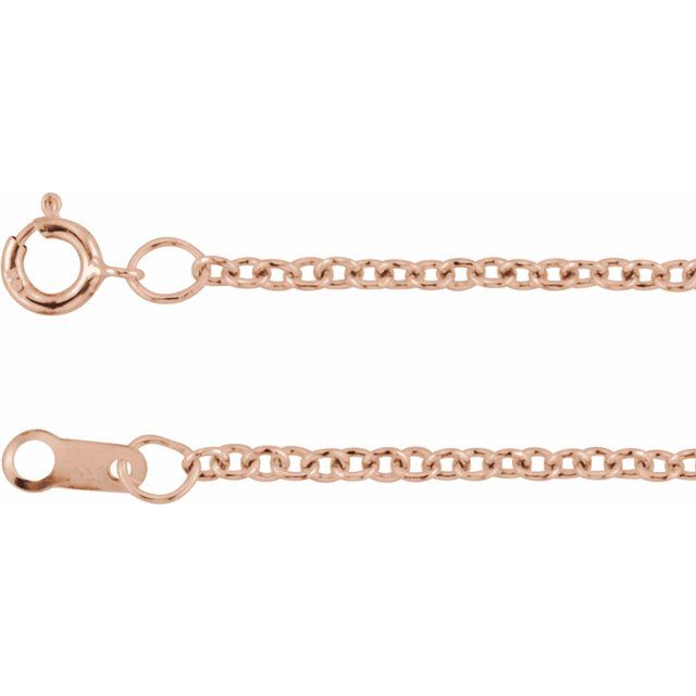 Cable Chain Bracelet Crafted in 18K Gold, 14K Gold & Platinum
