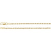 14K Yellow Gold, 1.8 mm Diamond-Cut Rope Chain - Elegant Design