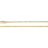 14K Yellow Gold 1.6 mm Diamond-Cut Rope Chain - 16