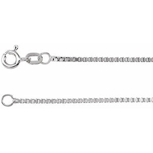 14K Yellow Gold 1.3 mm Diamond-Cut Box Chain Bracelet - Elegant Design