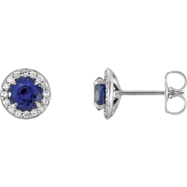 14K Gold, Silver & Platinum Natural Diamond Earrings - Options Available