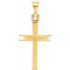 14K Yellow Gold 17x11.5 mm Elegant Cross Pendant