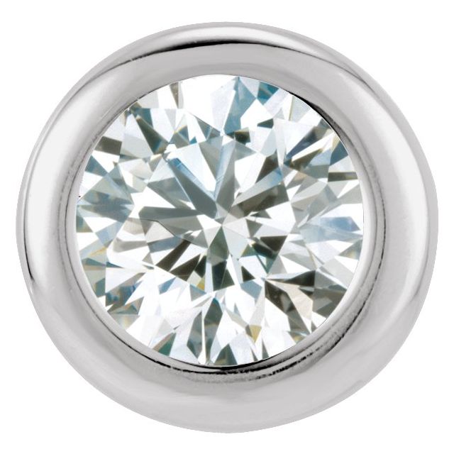 Imitation Garnet Birthstone Pendant with Round Stone in 14K Gold