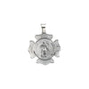 Sterling Silver 25  mm St. Florian Medal 24