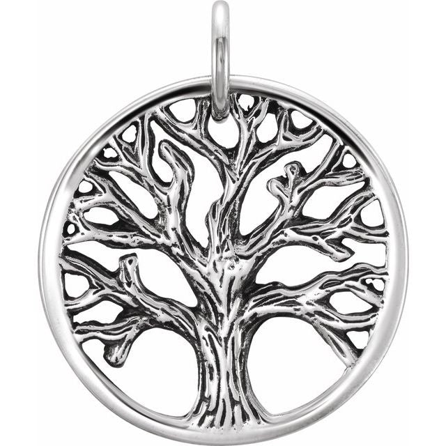 Sterling Silver Tree Of Life Charm/Pendant