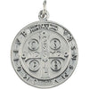 14K Yellow 18.5  mm St. Benedict Medal