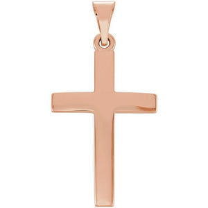 14K Gold Cross Pendant